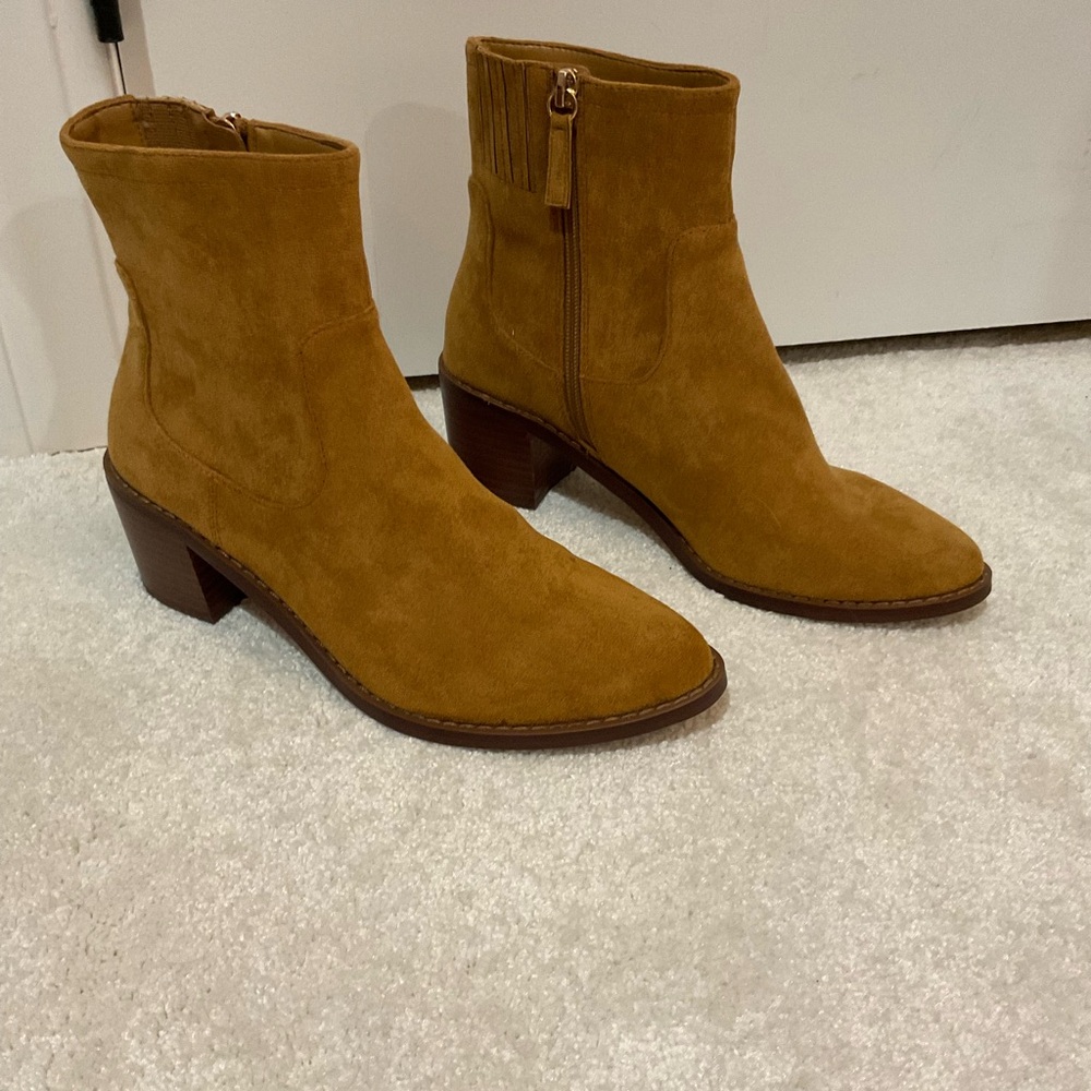J. Crew Factory Women's Western Ankle Boots - Picture 2 of 10